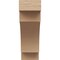 Ekena Millwork 6"W x 12"D x 18"H Classic Mediterranean Rough Cedar Woodgrain TimberThane Corbel, Primed Tan CORUR06X12X18MEDRCPR - alternate 6